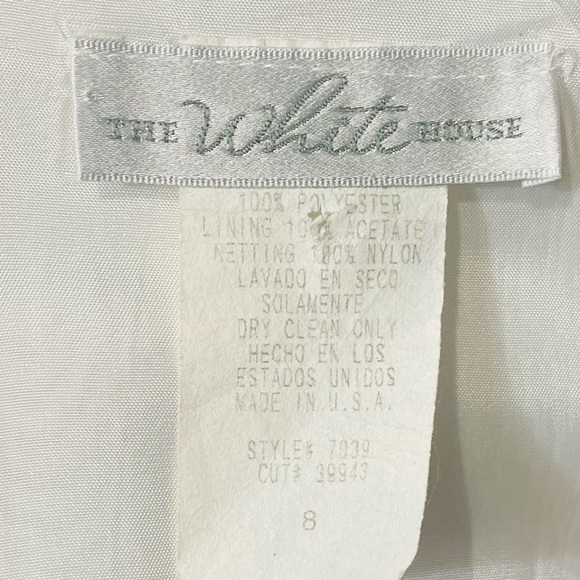 White Prom or Bridal Wedding Dress - Picture 11 of 16